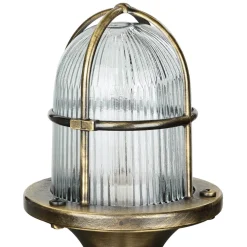 Gartenleuchte Messing 28cm hoch rostfrei SANTORIN