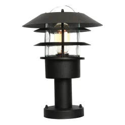 Gartenleuchte RIVER Schwarz maritim skandinavisch