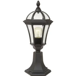 Gartenleuchte Schwarz Rustikal H:47,5cm Außenbereich