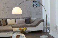 Gebogene Standlampe Retro 175cm