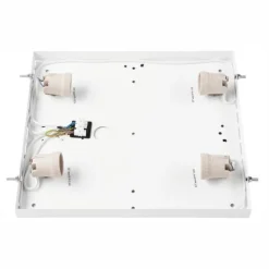 Gemütliche Deckenlampe Pinie Glas B:38,5 cm 4-flammig