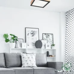 Gemütliche Deckenlampe Pinie Glas B:31 cm E27 2-flammig