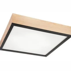 Gemütliche Deckenleuchte Pinie Glas B:48 cm E27 4-flmg