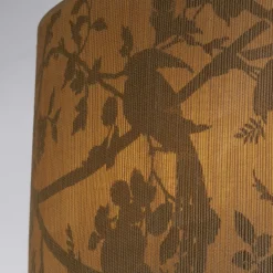 Gemütliche Hängelampe Papierschirm E14 Ø45 cm 3-flammig