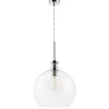 Glas Pendelleuchte NERISSA Kugel Ø30cm Küche Lampe