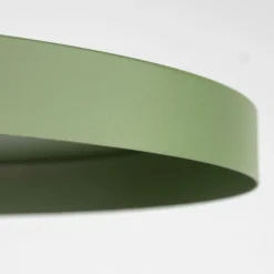 Grüne Hängelampe E27 Ø40 cm rund Vintage Metall