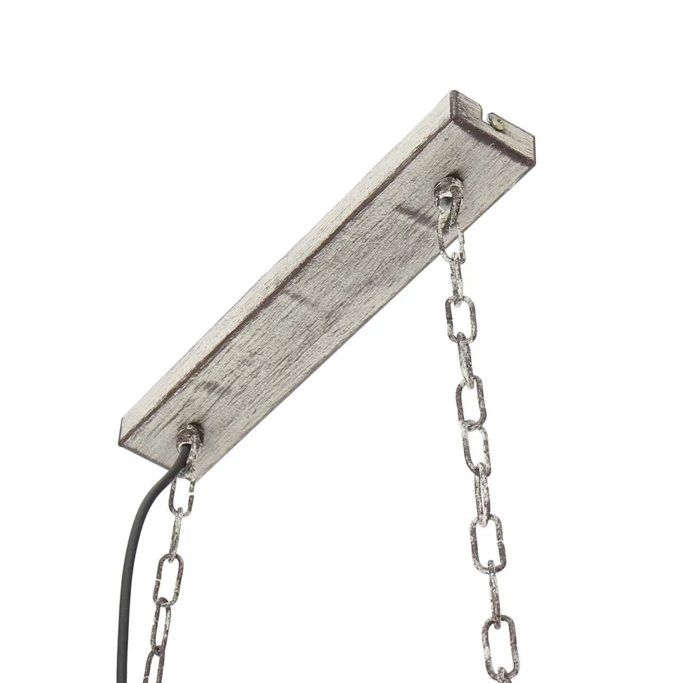 HAKON Hängeleuchte Shabby Weiß rustikal Vintage