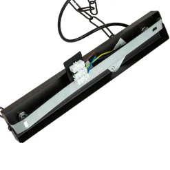 HAKON Lampe hängend Echt Holz Braun Metall Vintage