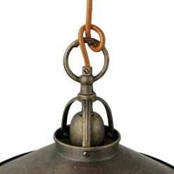 Höhenverstellbare Hängeleuchte Rustikal Bronze Antik