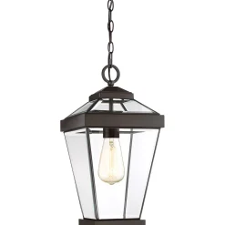 Hängelampe außen Vintage Design in Bronze E27 SIDODI