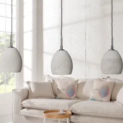 Hängelampe aus Beton E14 Modern Design besonders