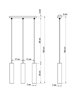 Hängelampe Beton Schirm wohnlich BRENNA Pendelleuchte