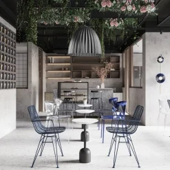 Hängelampe Braun Metall Loft E27 Ø50 cm rund dekorativ