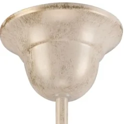 Hängelampe Esstisch Shabby Weiß Metall 3-flammig