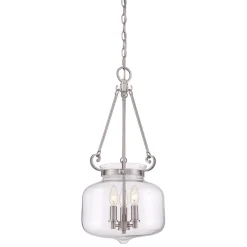 Hängelampe Glas Metall Jugendstil LISIDIA