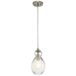 Hängelampe Glas Metall Vintage Design Ø15cm E27 BALESIA