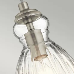 Hängelampe Glas Metall Vintage Design Ø15cm E27 BALESIA