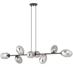 Hängelampe groß 140 cm lang höhenverstellbar E14