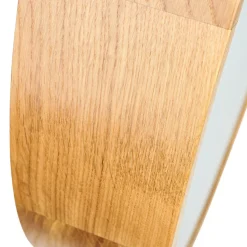 Hängelampe Holz Eiche Glas 3-flmg Ø47cm Küche