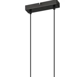 Hängelampe Holz Metall Rustikal B: 33 cm höhenverstellbar