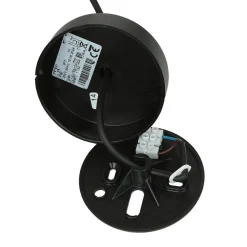 Hängelampe in Schwarz Kugel Esszimmer Leuchte E27