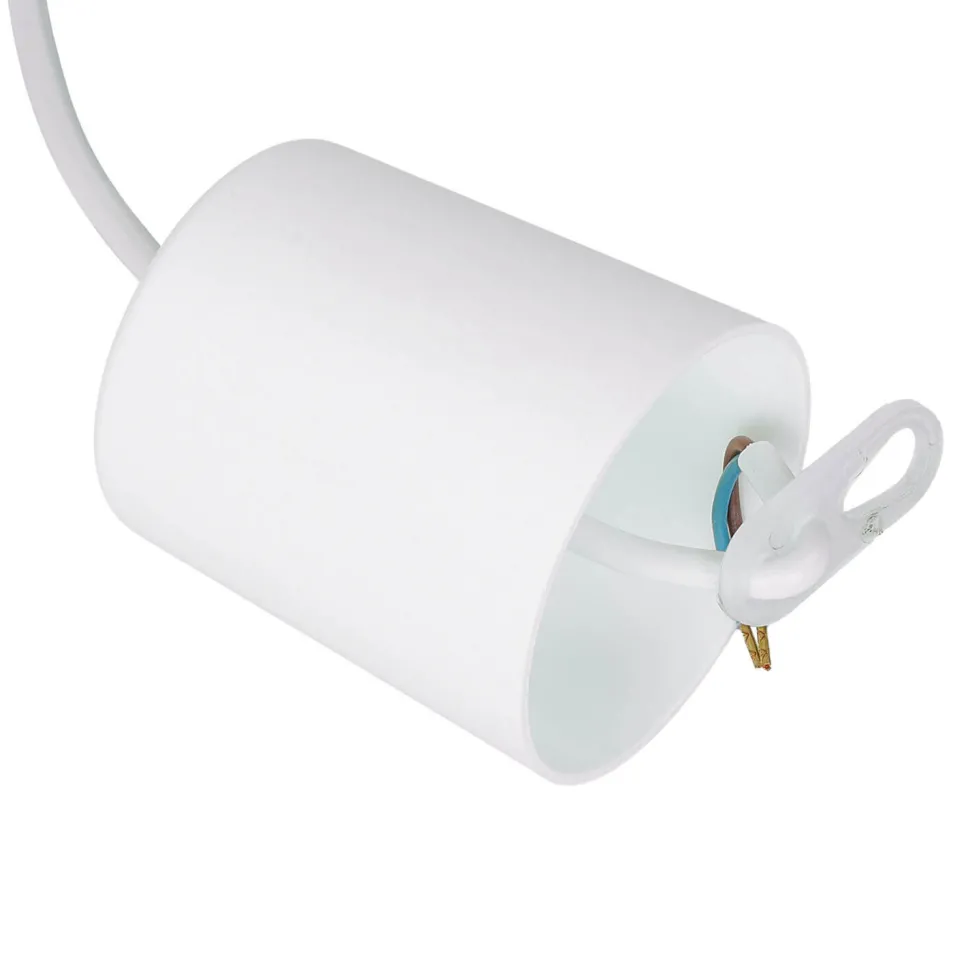 Hängelampe Kinder Baby Rosa Ø 40 cm rund Stoffschirm