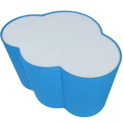 Hängelampe Kinder Metall Stoff E27 Weiß Blau