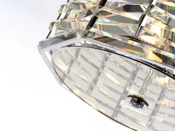 Hängelampe Kristall Ø48cm blendarm verstellbar Modern