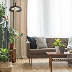 Hängelampe LED Rauchglas Ø 30 cm rund 3000 K 388 lm