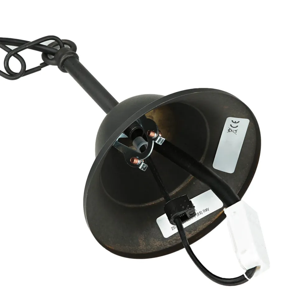 Hängelampe Messing Vintage E27 in Bronze