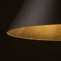 Hängelampe Metall Braun H: max. 1,6 m Ø 25 cm E27 Retro