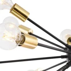 Hängelampe Metall E27 98 cm breit H: max. 166,9 cm