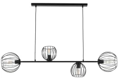 Hängelampe Metall E27 Schwarz Esszimmer Wohnzimmer