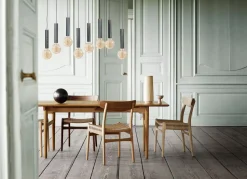 Hängelampe Metall für E27 Schwarz Öl-Effekt Esstisch