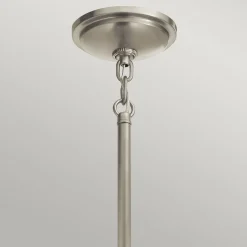 Hängelampe Metall Glas E27 D: 40,8 cm H: max. 166,5 cm