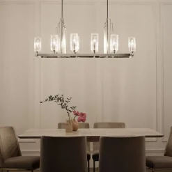 Hängelampe Metall Glas H: max. 162,5 cm Art Déco