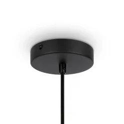 Hängelampe Metall Holz D: 20 cm H: max. 333,5 cm E27