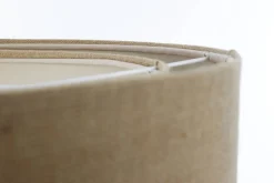 Hängelampe Natur E27 rund Ø 60 cm Stoff Modern verstellbar