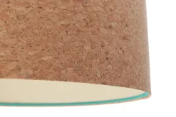 Hängelampe rund Ø 40 cm Kork Modern E27 Boho Style