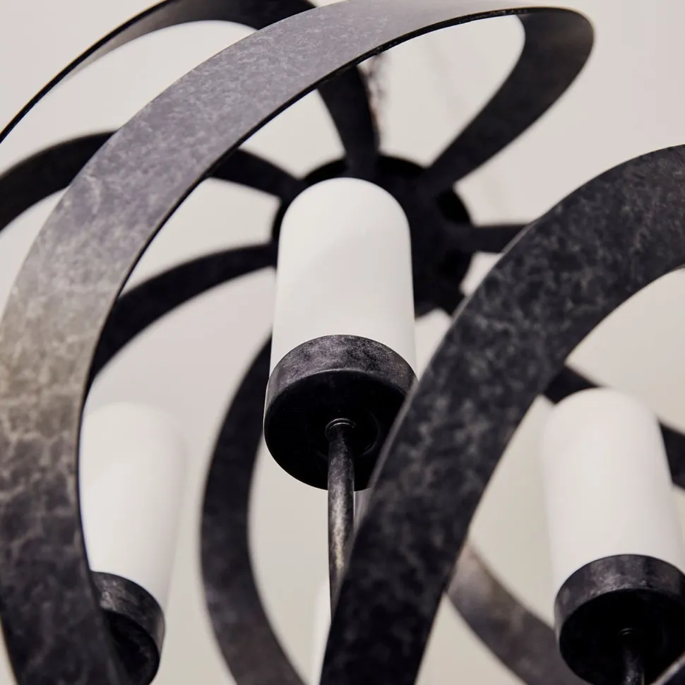 Hängelampe rund Ø50 cm 4x E14 Outdoor Terrasse