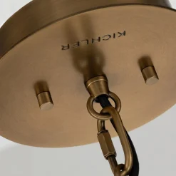 Hängelampe schmal Ø 15,2 cm H: max. 149,9 cm Metall