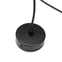 Hängelampe Schwarz innen Gold Ø20cm Esstisch ANNIE