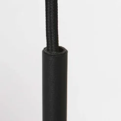 Hängelampe Schwarz Rauchgrau E27 Ø30 cm stylisch Modern