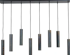 Hängelampe Schwarz verstellbar GU10 Metall ERION