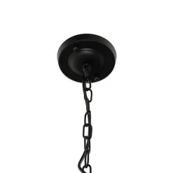 Hängelampe Schwarz Vintage Ø 30 cm Metall E27