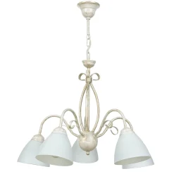 Hängelampe Shabby Weiß Rustikal Esstisch Leuchte