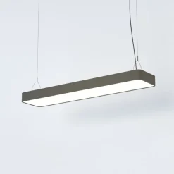 Hängelampe warmweiß T8 LED 3000 K 2300 lm Aluminium B: 93,5 cm