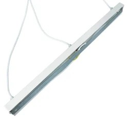 Hängelampe Weiß E27 Retro Design 3 flammig