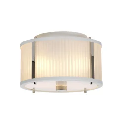 Hängelampe Weiß Klar Ø30 m rund Esstisch CARILA