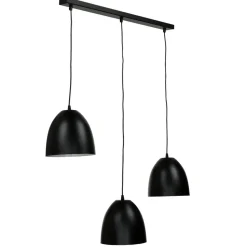 Hängeleuchte ANNIE Schwarz 3-flammig länglich